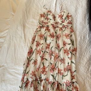 Intermix - summer floral maxi dress. Size 10